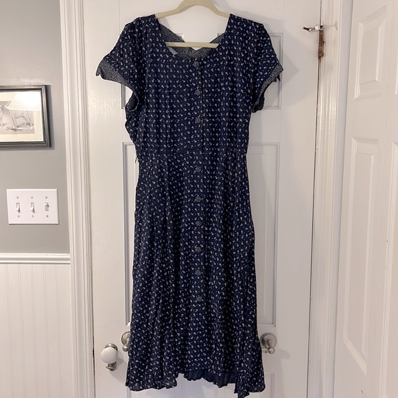 💥50% sale💥Vintage S.L. Petites dress size 16p. E#181 - Picture 1 of 6